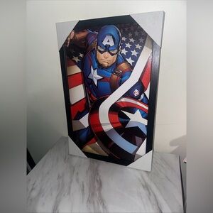 Captain America Wall Art 11x 17